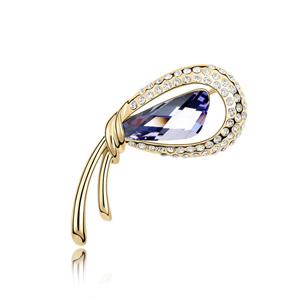 Austrian crystal brooch   ky3790