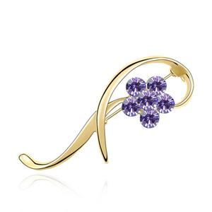 Austrian crystal brooch ky3867