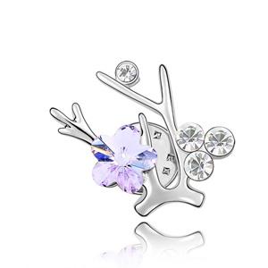 Austrian crystal brooch   ky3641