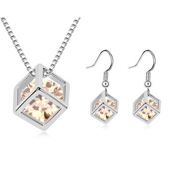 Austrian zircon jewelry set KY9333