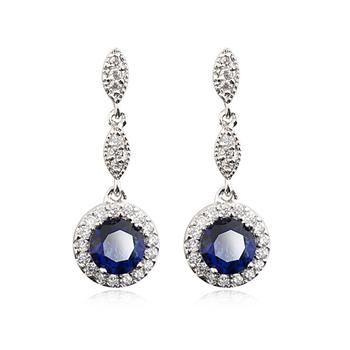 Popular zircon earring 1858476