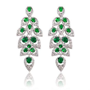 Popular zircon earring 1857897