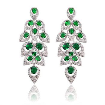 Popular zircon earring 1857897