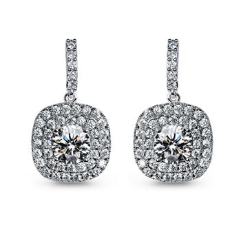 Popular zircon earring 1835087