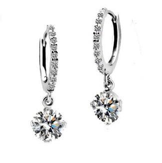 Popular zircon earring