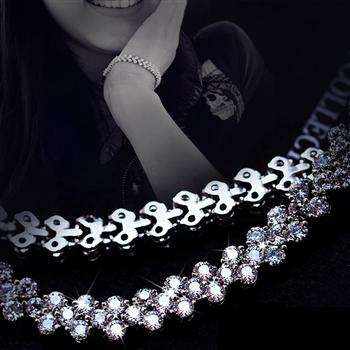 Popular zircon Roman bracelet