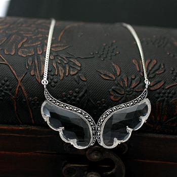 Fashion silver necklace 850117