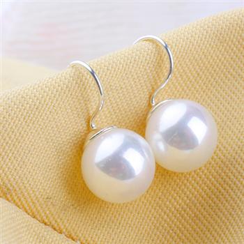 925 silver pearl earring 130094