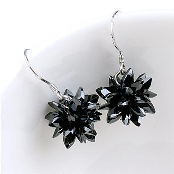 925 silver ice flowers zircon earring 73...