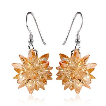 925 silver ice flowers zircon earring 73...