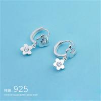 Fashion silver earrings 530367