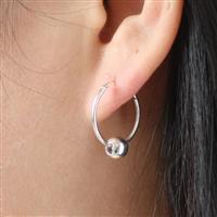 Fashion silver earrings 630725