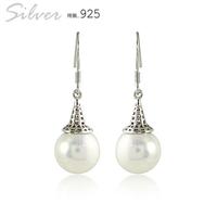 Fashion silver earrings 130048