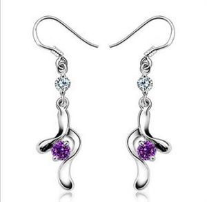 Fashion silver earrings