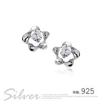 Fashion silver earrings 710544