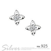 Fashion silver earrings 710402