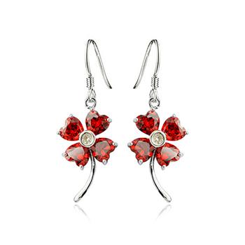 Fashion silver earrings 730940