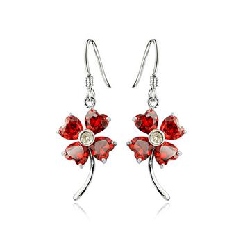 Fashion silver earrings 730940