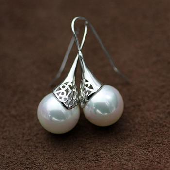 Fashion silver earrings 130085