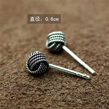 Fashion silver earrings 810028