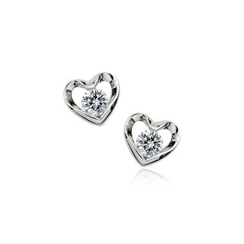 Fashion silver earrings 712806