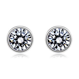 925 sterling silver diamond earring