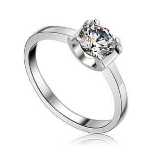 silver Heart &amp; Arrows diamond ring SR0000