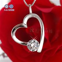 Fashion silver pendant(excluding chain) 580673