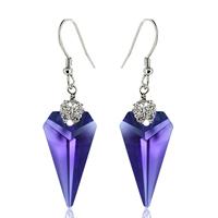 Austria crystal &amp; silver earring