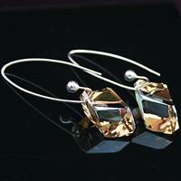 Austria crystal &amp; silver earring