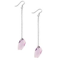 Austria crystal &amp; silver earring