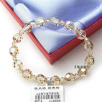 Austria crystal &amp; silver bracelet