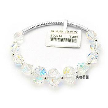 Austria crystal &amp; silver bracelet