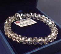 Austria crystal &amp; silver bracelet