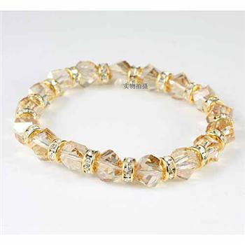 Austria crystal &amp; silver bracelet