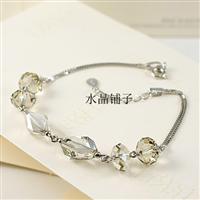 Austria crystal &amp; silver bracelet