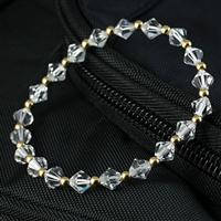 Austria crystal &amp; silver bracelet