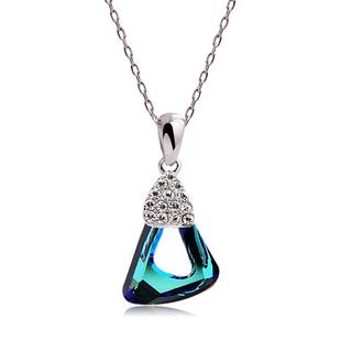 Austria crystal &amp; 925 silver pendant