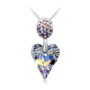 Austria crystal &amp; 925 silver pendant