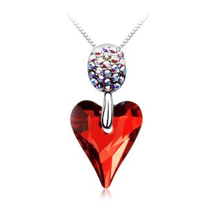 Austria crystal &amp; 925 silver pendant