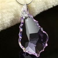 Austria crystal &amp; silver pendant(no chain)