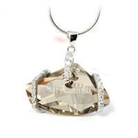 Austria crystal &amp; silver pendant(no ...