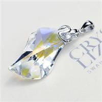 Austria crystal &amp; silver pendant(no ...