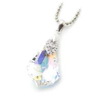 Austria crystal &amp; silver pendant(no ...