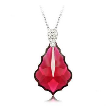 Austria crystal &amp; silver pendant(no ...