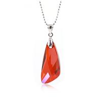 Austria crystal &amp; 925 silver pendant(no chain)