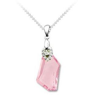 Austria crystal &amp; silver pendant(no ...