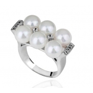 fashion pearl ring 0097047