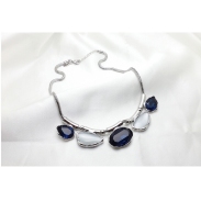fashion necklace 400721 (blue)