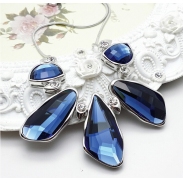 fashion necklace 201005 (blue)